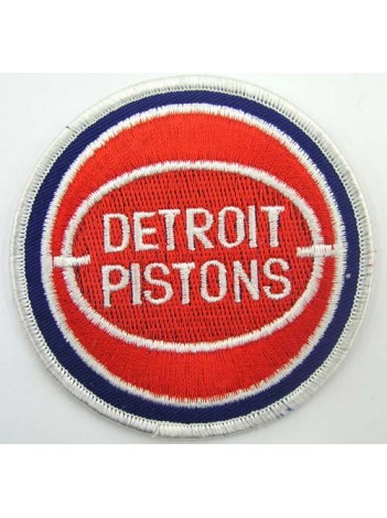 NBA DETROIT PISTONS BASKETBALL EMBROIDERED PATCH #02